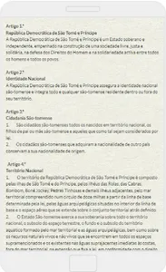 Constituição São Tomé e Prínci screenshot 4