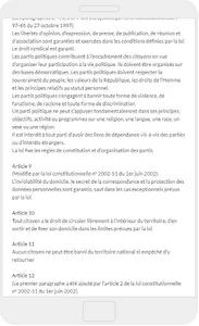 Constitution tunisienne screenshot 4