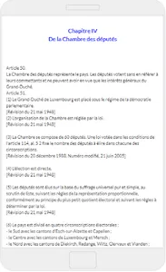 Constitution du Luxembourg screenshot 9