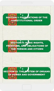 Constitution of Turkmenistan screenshot 1