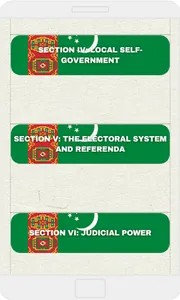 Constitution of Turkmenistan screenshot 7