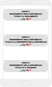 Costituzione italiana screenshot 2