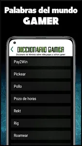 Diccionario y guía para Gamers screenshot 4