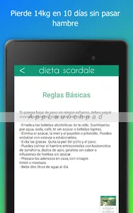 Dieta Scardale 💪 Pierde peso  screenshot 8