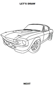 Draw Cars: Muscle screenshot 4