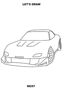 Draw Cars: Sport screenshot 3