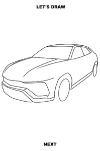 Draw Cars: SUV screenshot 2