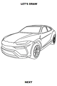 Draw Cars: SUV screenshot 4