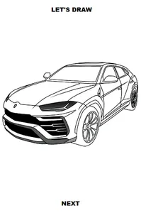 Draw Cars: SUV screenshot 5