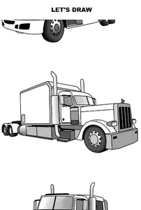 Draw Semi Trucks screenshot 0