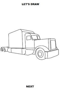 Draw Semi Trucks screenshot 3