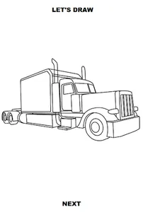 Draw Semi Trucks screenshot 4