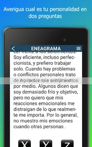 Test de Eneagrama (tipos de pe screenshot 9