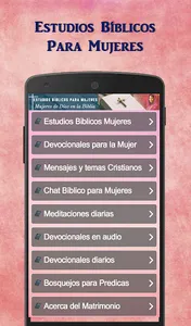 Estudios Bíblicos para Mujeres screenshot 0