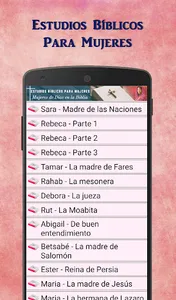 Estudios Bíblicos para Mujeres screenshot 10