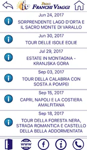 Franchi Viaggi screenshot 1