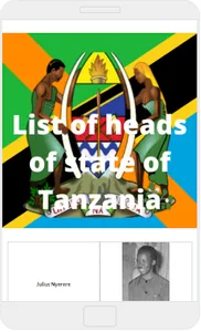 List of heads of state of Tanz screenshot 10