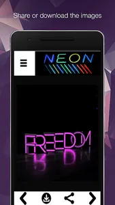Neon Wallpaper HD screenshot 5