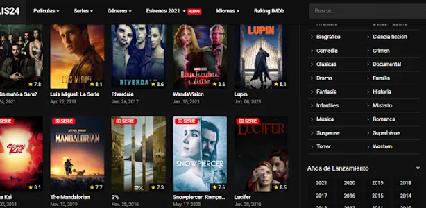 PELISONLINE screenshot 3