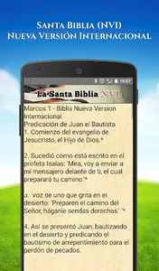 Santa Biblia NVI en Español screenshot 1