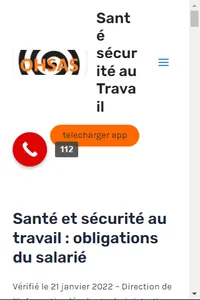 Santé et Sécurité screenshot 2