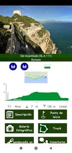 Senda Cadiz senderismo screenshot 5