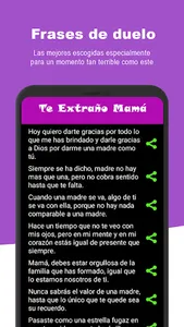 Te extraño Mama - Luto screenshot 3