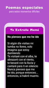 Te extraño Mama - Luto screenshot 4