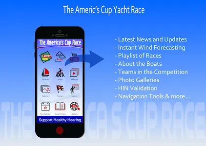 The America's Cup Race Portal screenshot 0