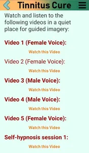 Tinnitus Cure- Quick Relief screenshot 15