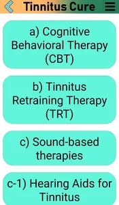 Tinnitus Cure- Quick Relief screenshot 6