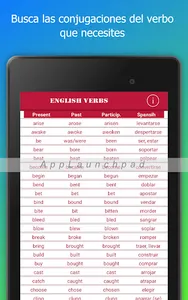 Verbos en inglés 👌 Repasa y a screenshot 3