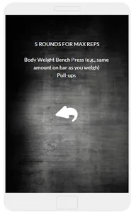 Crossfitness Wods Workout screenshot 3