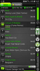 MusiX Hi-Fi Green Skin for mus screenshot 1