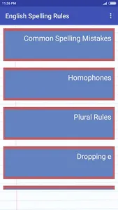 English Spelling Rules screenshot 0