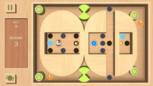 Maze Rolling Ball 3D screenshot 1