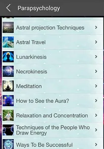 Parapsychology screenshot 1