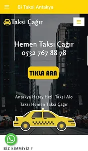 Taksi Çağır Hatay screenshot 0