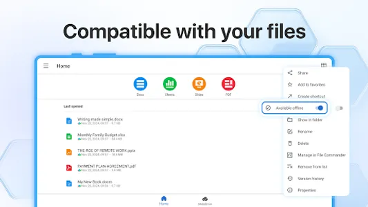MobiOffice: Word, Sheets, PDF screenshot 22