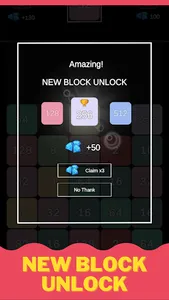 X2 Blocks - 2048 Merge Endless screenshot 7
