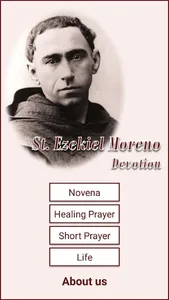 Saint Ezekiel Moreno Devotion screenshot 0