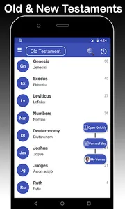 Yoruba Bible & English + Audio screenshot 0