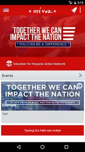 Hispanic Action Net screenshot 1