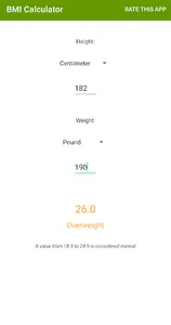 BMI Calculator screenshot 4