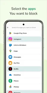 App block & Site block: Focus screenshot 1