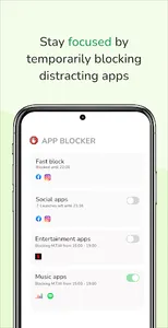 App block & Site block: Focus screenshot 3