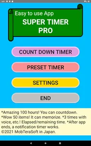 Super Timer Pro -To improve li screenshot 16