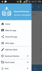 Hausa Dictionary Multifunction screenshot 4