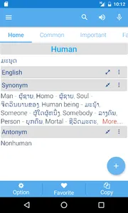 Lao Dictionary Multifunctional screenshot 2