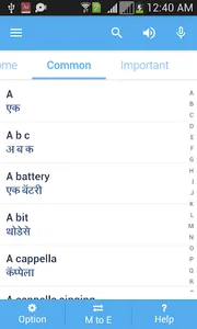 Marathi Dictionary Multifuncti screenshot 2
